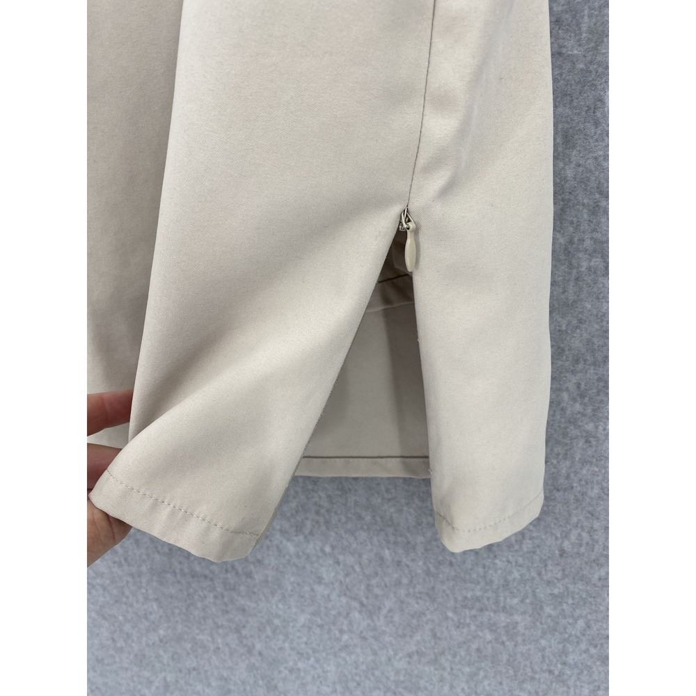 Patagonia Skirt womens 6 Beige Side Zip Slits‎ Hiking Outdoors - Picture 3 of 9